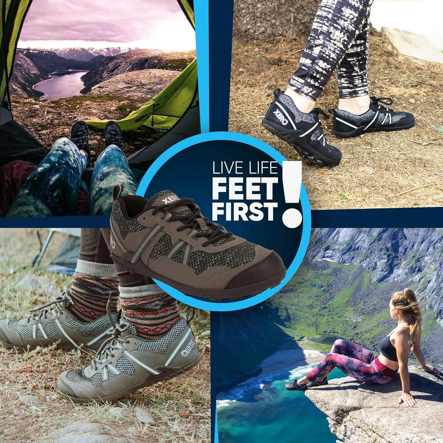 Xero Shoes Women's TerraFlex Barefoot Hiking Shoe