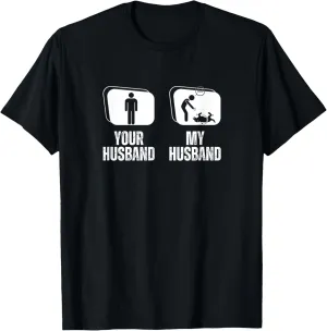 Your Husband My Husband Wife Funny Dog Trainer T-Shirt