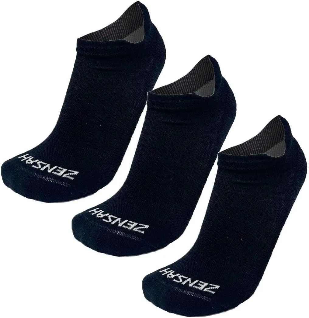 Zensah Alpaca Wool Running Socks - Cozy No Show Alpaca Socks, USA Made for Men and Women